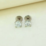 Silver-Tone-CZ-Solitaire-Stud-Earrings-M