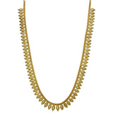 Stylish Designer Mullamottu/Jasmine Long Neck Chain