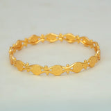 Gold Plated Ethnic Lakshmi Kasu Bangle