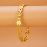 Gold Plated Ethnic Lakshmi Kasu Bangle