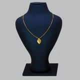 Kerala Gold Plated Plain Thali Pendant