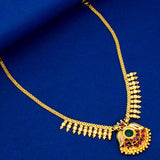 Traditional Pendant Gold Plated Pichimottu Necklace