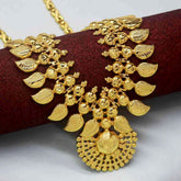 Traditional Micro Gold Plated Bubbles Mango Necklace