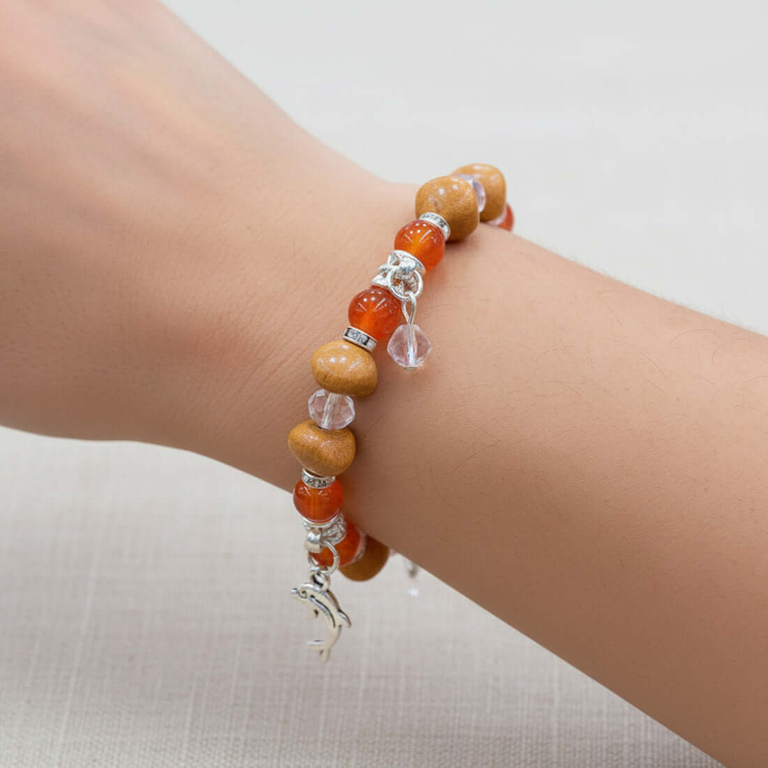 Trendy-Crystal-Beaded-Charm-Bracelet