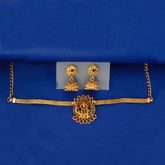 antique-gold-plated-lakshmi-kemp-necklace-set
