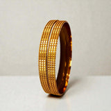 Beautiful Coir Design Gold Plated Bangles For Women - K Supreme