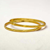 Beautiful Gold Plated Dailywear Designer Bangles - K Supreme