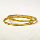 Beautiful Gold Plated Dailywear Designer Bangles - K Supreme