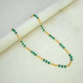 Classic Golden Beads Crystal Chain For Women - K Supreme