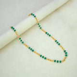 Classic Golden Beads Crystal Chain For Women - K Supreme