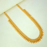 Classy Gold Plated Jasmine Net Buds Long Chain