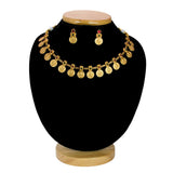 Contemporary Antique Lakshmi Kasu Necklace Set - K Supreme