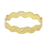 Cute Designer Gold Plated Toddlers Bangle - K Supreme