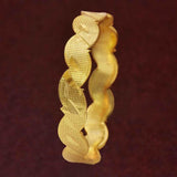 Cute Designer Gold Plated Toddlers Bangle - K Supreme