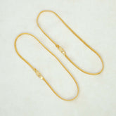 Designer Gold Plated Chain Kids Anklets - K Supreme