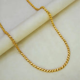 Designer Gold Plated Saniya Chain - 30" - K Supreme