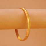 Designer Sleek Gold Plated Men's Bangle - K Supreme
