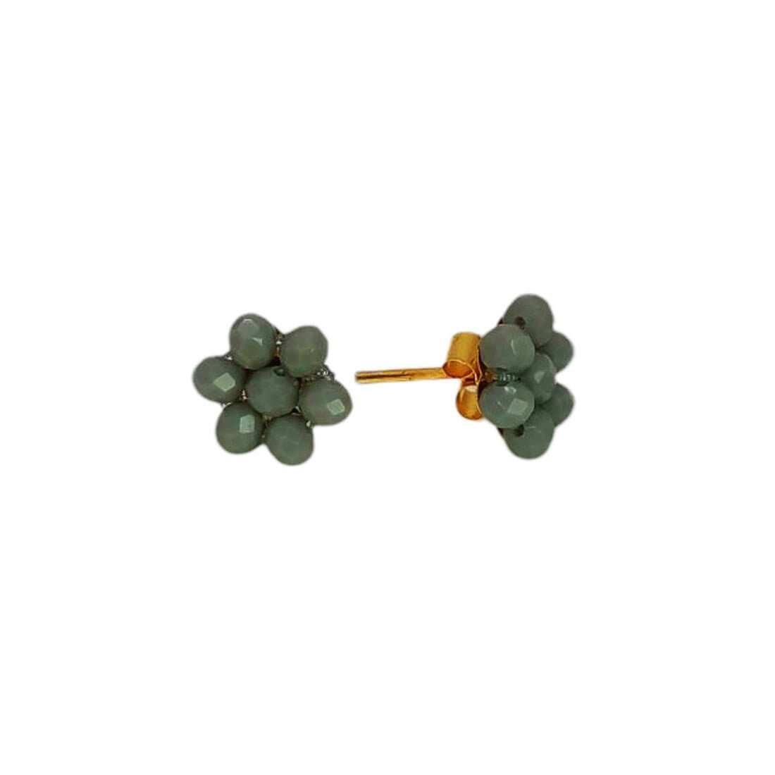 Elegant Fashion Crystal Flower Ear Studs - KSupreme