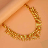 Elegant Traditional Gold Plated Jasmine Necklace