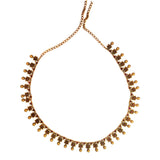 Exquisite Antique Kemp Stone Floral Bridal Hip Chain - KSupreme