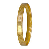 Exquisite Gold - Plated Designer Bangle - K Supreme
