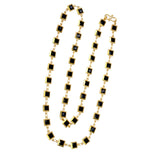Fashionable Light - weight Black Stone Chain - KSupreme