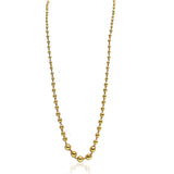 Gold Plated Ball Chain Necklace - K Supreme