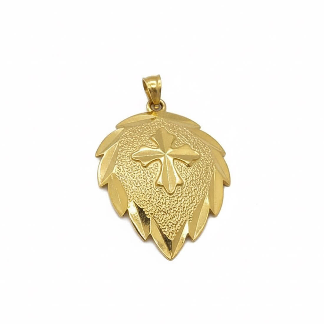 Gold Plated Christian Cross Thali Pendant/ Minnu - K Supreme