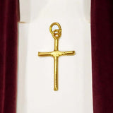Gold Plated Cross Pendant - K Supreme