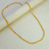 Gold Plated Designer Kaveri Chain 24" - K Supreme
