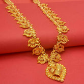 Gold Plated Kerala Style Designer Bridal Long Chain - K Supreme