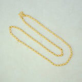 Gold Plated Simple Bead Chain - K Supreme