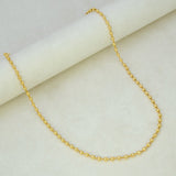 Gold Plated Simple Bead Chain - K Supreme