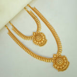 Gold Plated Traditional Bridal Necklace Set - KSupreme