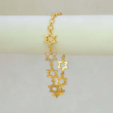 Gold Plated Twinkling Star Stone Bracelet - K Supreme