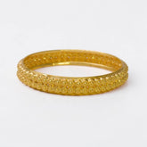 Golden Designer Daily Wear Medium Bangle - K Supreme
