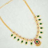 Indian Traditional Nagapadam Necklace - 6 Stones - K Supreme