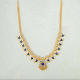 Kerala Traditional Gold Plated Mango Necklace - 7 Stones - K Supreme