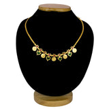 Kerala Traditional Lakshmi Kasu Green Palakka Necklace - KSupreme