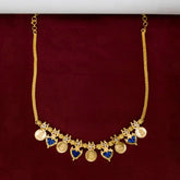 Kerala Traditional Lakshmi Kasu Green Palakka Necklace - KSupreme