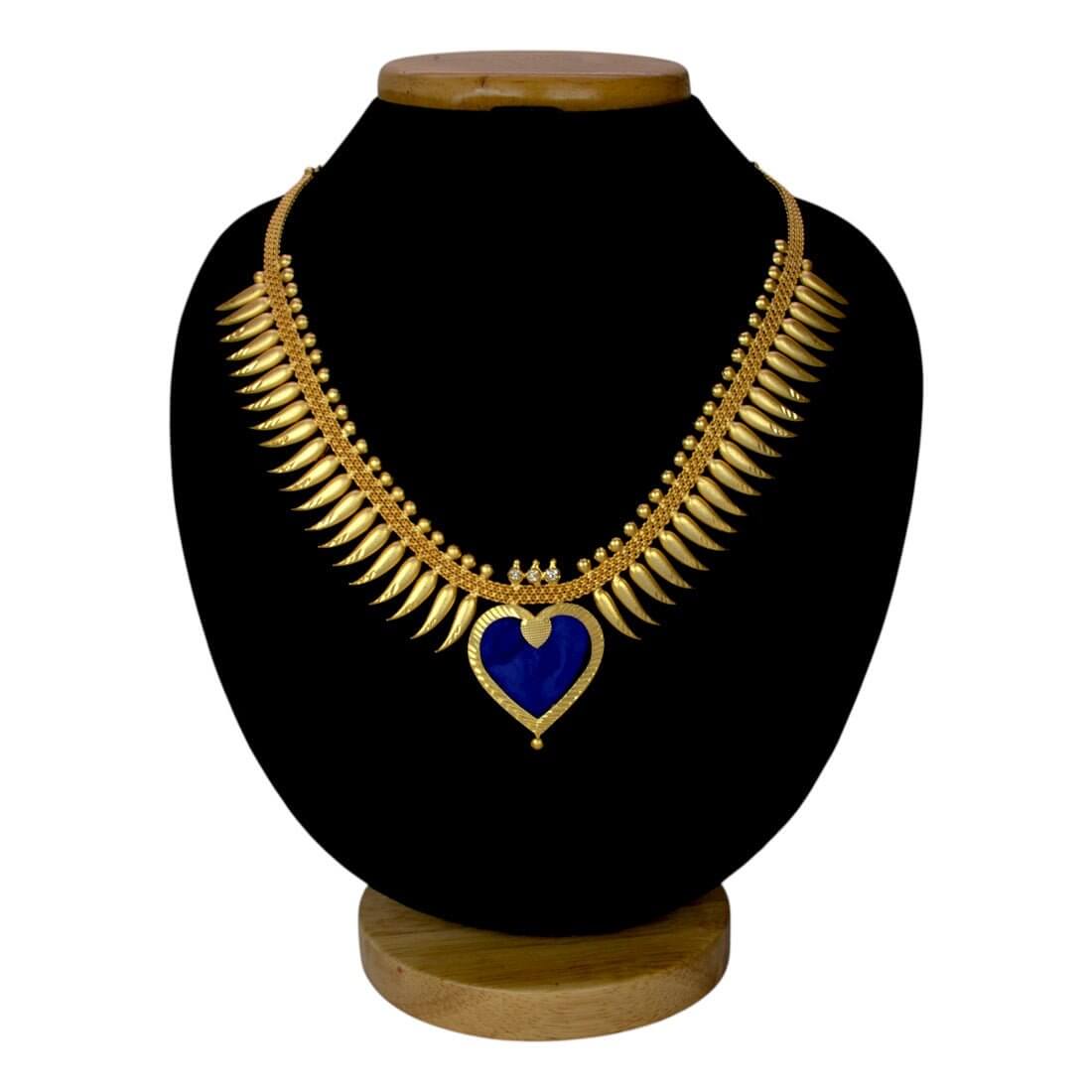 Kerala Traditional Mullamottu Palakka Necklace - KSupreme