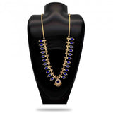Kerala Traditional Nagapadam Necklace - 11 Stones - K Supreme