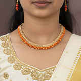 Kids Fashion Mesh Crystal Beaded Necklace Set - K Supreme