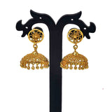 Gold Plated Umbrella Jhumka Earrings
