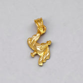 Micro Gold Plated Designer Heart Pendant