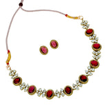 Premium Fashion Floral CZ Stone Necklace Set - K Supreme