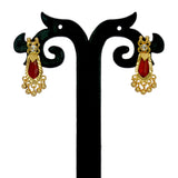 Premium Gold Plated Nagapadam Designer Ear Studs - K Supreme