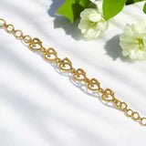 Ravishing Heart and Arrow Design Ladies Bracelet - KSupreme