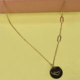 Rose Gold Designer Love Heart Pendant Necklace - K Supreme