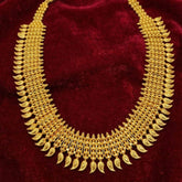 South Indian Gold Plated Broad Bridal Mango Haram - K Supreme